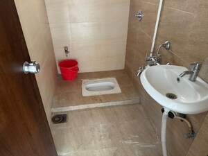 Bathroom in 3 BHK Apartment at Polite Bhalchandra Vihar, Ravet – for Rent