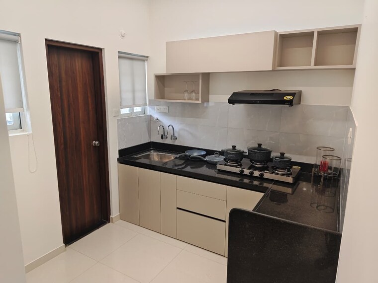 Kitchen, green-hive 2 Bedroom 806 Sq.Ft. Apartment In Fursungi Pune 9276225