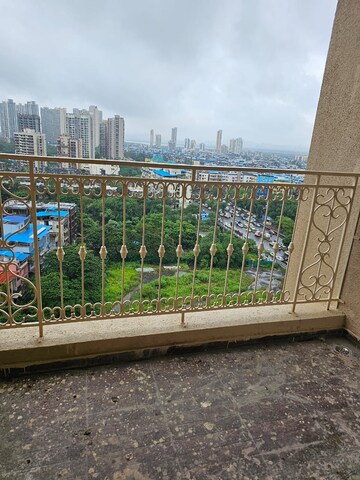 Balcony in 2 BHK Apartment at Arihant Aarohi Phase 2, Kalyan Shilphata Road – for Rent