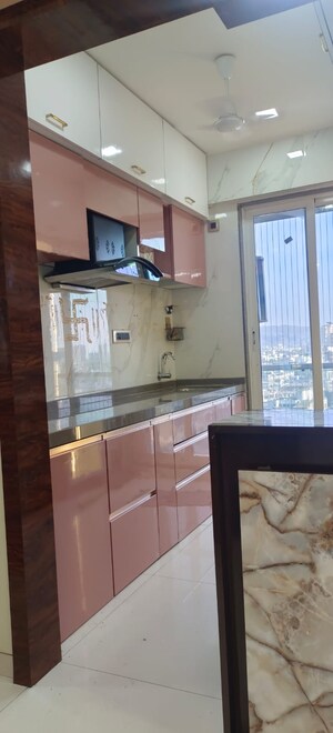 Kitchen in 2 BHK Apartment at Arihant Aarohi Phase 2, Kalyan Shilphata Road – for Rent