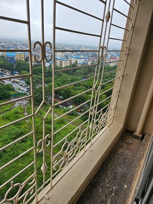 Balcony in 2 BHK Apartment at Arihant Aarohi Phase 2, Kalyan Shilphata Road – for Rent