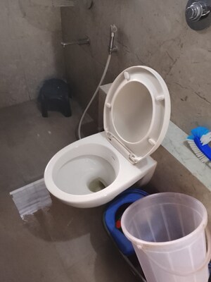 Bathroom in 2 BHK Apartment at Pyramid Atlante, Tathawade – for Rent