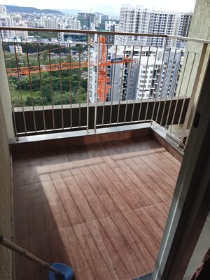 Balcony in 2 BHK Apartment at Pyramid Atlante, Tathawade – for Rent