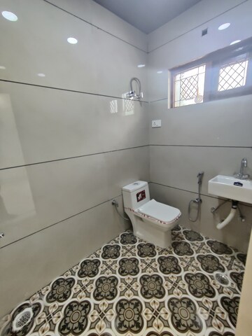 Bathroom in 2.5 BHK Builder Floor at Rachna Double Story Apartment, Vaishali Sector 5 – for Sale
