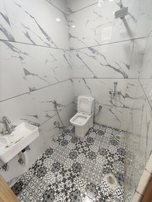 Bathroom in 2.5 BHK Builder Floor at Rachna Double Story Apartment, Vaishali Sector 5 – for Sale