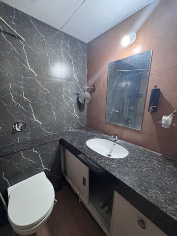 Bathroom in 2 BHK Apartment at Bhandari 32 Pinewood Drive, Hinjewadi – for Rent