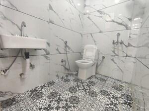 Bathroom in 2.5 BHK Builder Floor at Rachna Double Story Apartment, Vaishali Sector 5 – for Sale