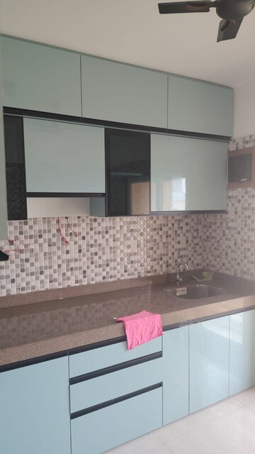 Kitchen in 3 BHK Apartment at Arihant Aarohi Phase 2, Kalyan Shilphata Road – for Rent