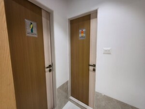 Washroom in  Office Space at Akshar Business Park, Vashi Sector 19f – for Rent