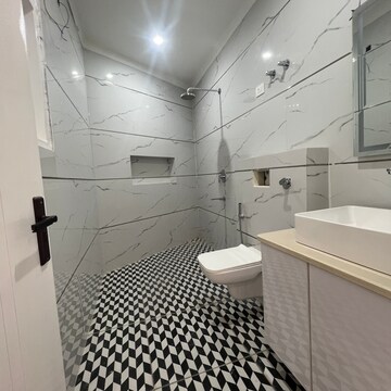Bathroom in 2 BHK Builder Floor at Vasant Kunj – for Sale
