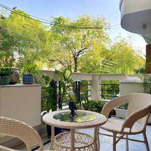 Balcony in 3 BHK Villa at South City 2 – for Rent