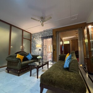 Living Room in 3 BHK Villa at South City 2 – for Rent
