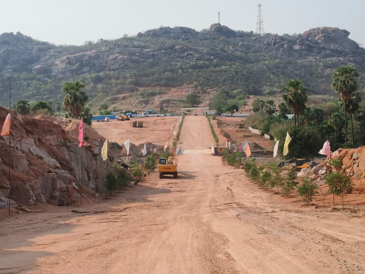 Exterior View, sr-rock-town  150 Sq.Yd. Plot In Mazidpur Hyderabad 9276342