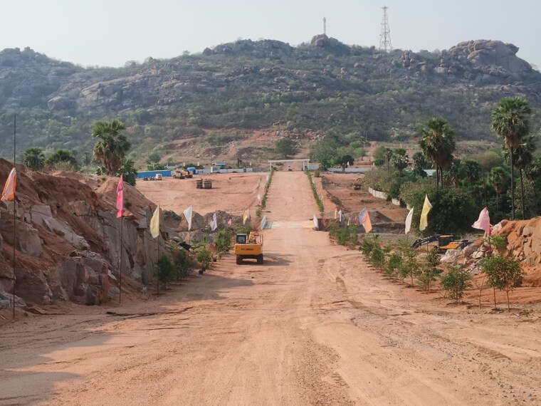 Exterior View, sr-rock-town  150 Sq.Yd. Plot In Mazidpur Hyderabad 9276342