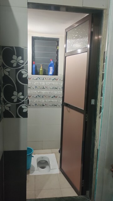 Bathroom in 1 BHK Apartment at Sai Samarth Plaza, Dombivli East – for Rent