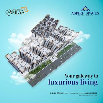 3 BHK Apartment For Sale in Aspire Spaces Ameya, Miyapur