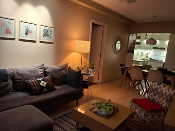 Living Room in 3.5 BHK Apartment at Adani Group Western Heights, Andheri West – for Sale