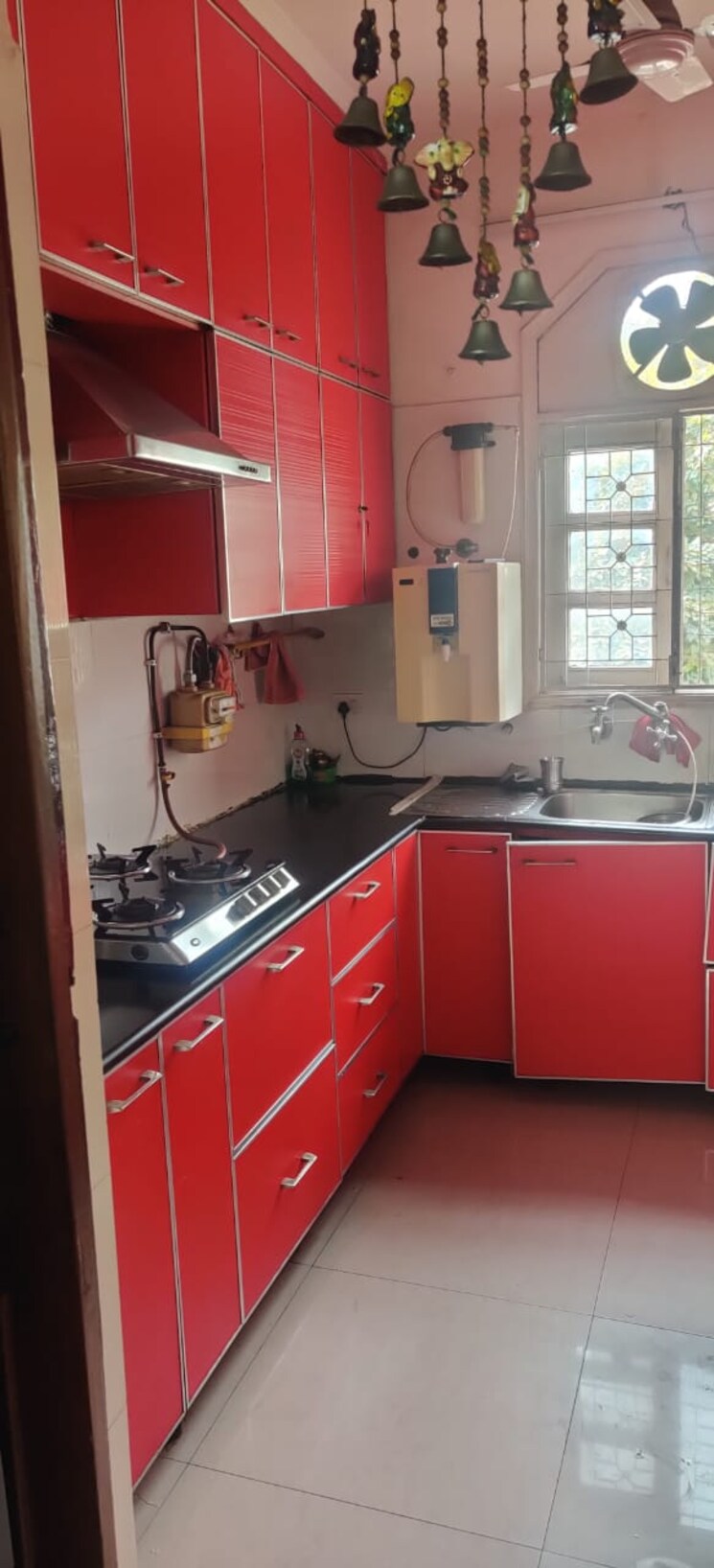 Kitchen, kalkaji 4 Bedroom 1500 Sq.Ft. Builder Floor In Kalkaji Delhi 9276487