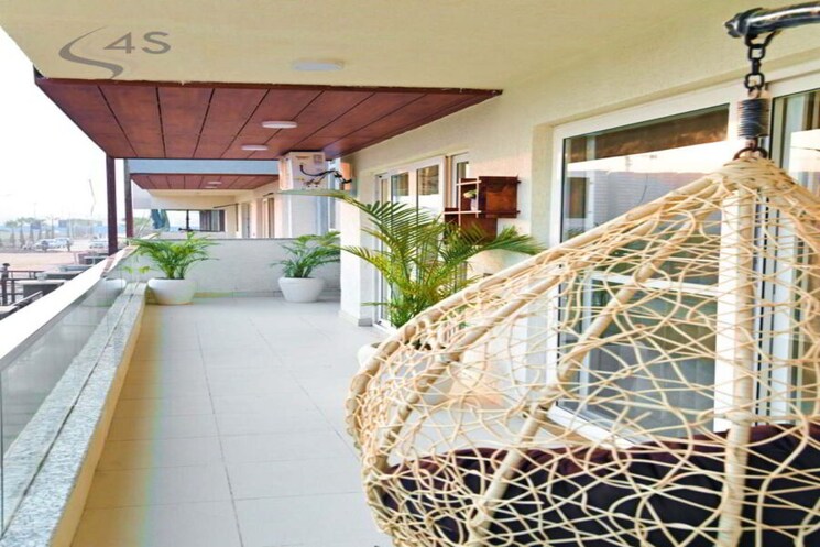 Balcony, aradhya-homes 4 Bedroom 2700 Sq.Ft. Builder Floor In Sector 67a Gurgaon 9276388