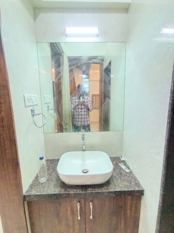 Bathroom in 2 BHK Apartment at Atharva Shweta CHS, Chembur – for Rent