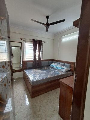 Kitchen in 1 BHK Builder Floor at Btm Layout Stage 2 – for Rent