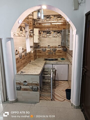 Kitchen in 2 BHK Builder Floor at Sector 38 – for Rent