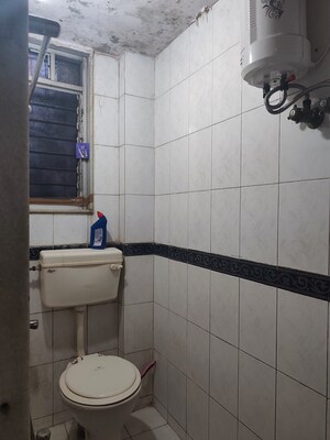 Bathroom in 1 RK Apartment at Panchvati CHS Andheri, Andheri West – for Rent