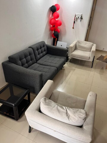 Living Room in 2 BHK Apartment at Yashoda Golden Trellis, Balewadi – for Rent