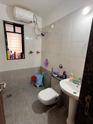 Bathroom in 2 BHK Apartment at Yashoda Golden Trellis, Balewadi – for Rent