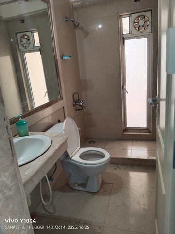 Bathroom in 2 BHK Apartment at Hiranandani Estate, Ghodbunder Road – for Rent