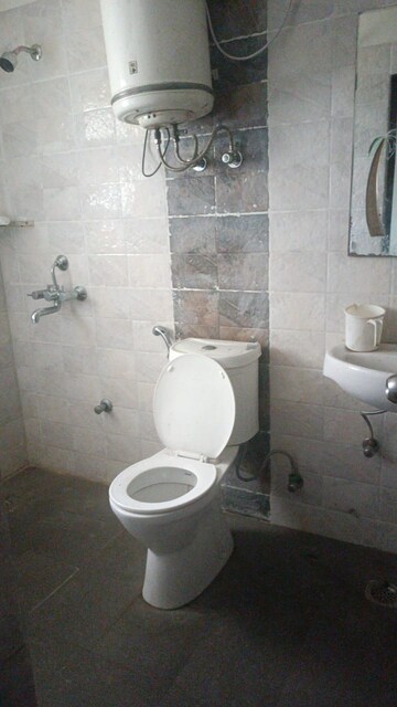 Bathroom in 3 BHK Apartment at Amaatra Homes, Sector 10 Greater Noida – for Rent
