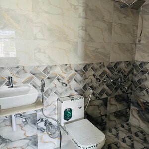 Bathroom in 2 BHK Apartment at Kumar Priyadarshan, Sutarwadi – for Rent