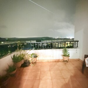 Balcony in 2 BHK Apartment at Mont Vert Grande, Sutarwadi – for Rent