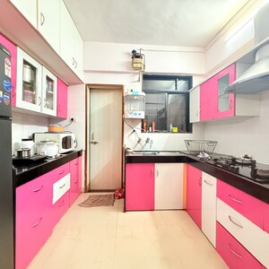 Kitchen in 2 BHK Apartment at Mont Vert Grande, Sutarwadi – for Rent