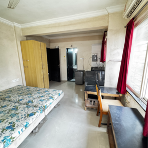 Bedroom in 1 RK Apartment at Ganga Orchad Phase II, Mundhwa Road – for Rent