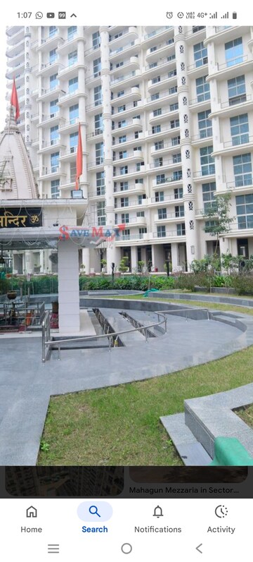 3 BHK Apartment – Exterior View View at Mahagun Mezzaria, Sector 78 - for Rent