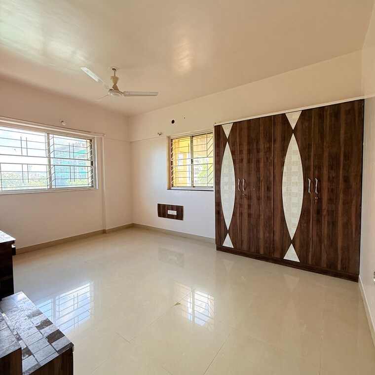 Bedroom, paranjape-crystal-garden 3 Bedroom 1300 Sq.Ft. Apartment In Baner Pune 9276854