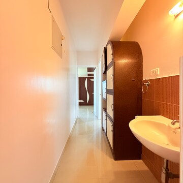 Building Lobby in 3 BHK Apartment at Paranjape Crystal Garden, Baner – for Rent