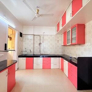 Kitchen in 3 BHK Apartment at Paranjape Crystal Garden, Baner – for Rent