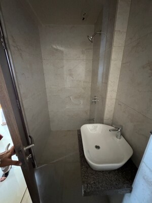 Bathroom in 3 BHK Apartment at The Prestige City, Mulund West – for Rent