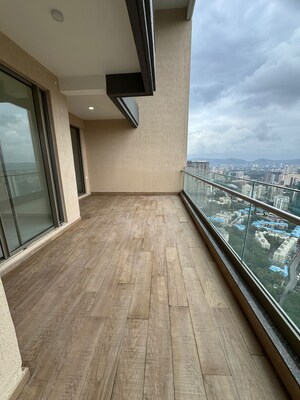 Balcony in 3 BHK Apartment at The Prestige City, Mulund West – for Rent