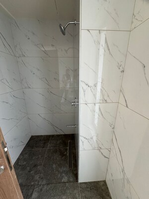 Bathroom in 3 BHK Apartment at The Prestige City, Mulund West – for Rent