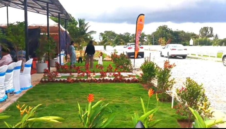 Garden, hoskote  1200 Sq.Ft. Plot In Hoskote Bangalore 9276940