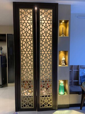 Bedroom in 3 BHK Apartment at Sumadhura Acropolis Hyderabad, Gachibowli – for Rent