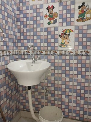 Bathroom in 2 BHK Apartment at Paschim Vihar – for Rent