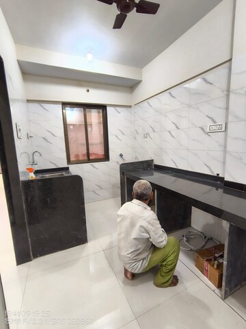 Kitchen in 3 BHK Apartment at Aaryadeep Shri Sai Vishram CHSL, Dahisar West – for Rent