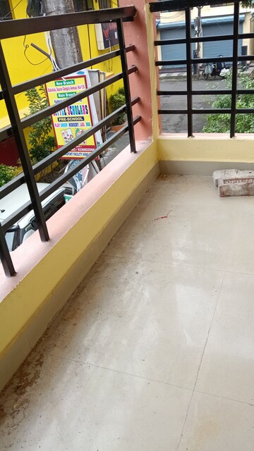 Balcony in 3 BHK Apartment at Kristi Villa, Chinar Park – for Rent
