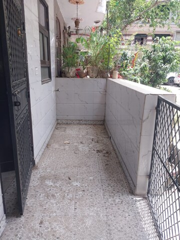 Balcony in 2 BHK Apartment at Paschim Vihar – for Rent