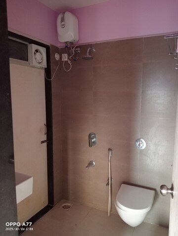 Bathroom in 1 BHK Apartment at Ashar Metro Towers, Vartak Nagar – for Rent