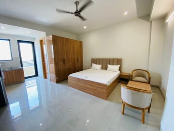 Living Room in Studio Builder Floor at Sector 50 – for Rent